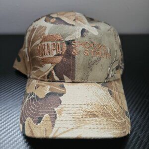 NWT NAPA Shocks & Struts Camoflauge Adjustable Baseball Hat Y2K Curved Bill